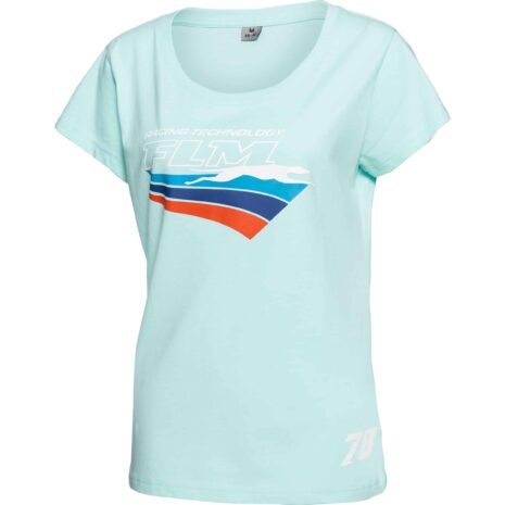 FLM Damen T-Shirt Sarah blau S Damen