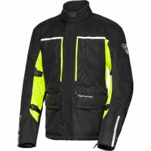 Pharao Cedar WP Textiljacke schwarz/gelb L Herren