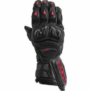 FLM Lemans XT Racing Lederhandschuh lang schwarz 9