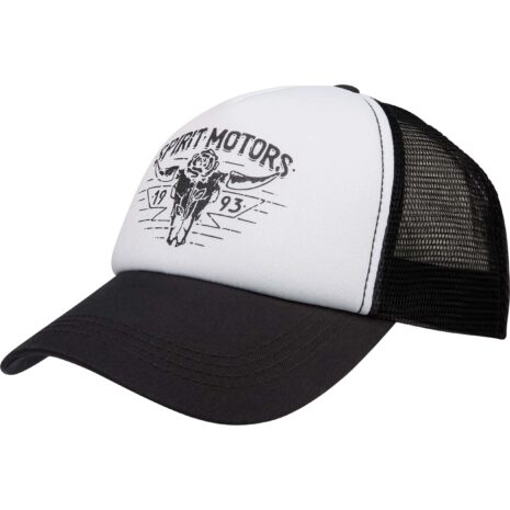 Spirit Motors Nativ Kim Trucker Cap schwarz/weiß