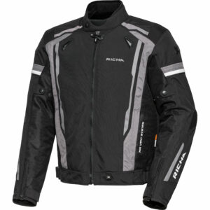 Richa Airstream V1 Textiljacke schwarz/grau XL Herren