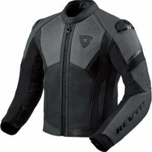 REV'IT! Matador Lederkombijacke schwarz/anthrazit 58 Herren