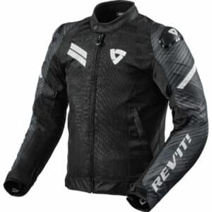 REV'IT! Apex Air Textiljackschwarz/weiß S Herren