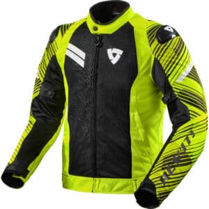 REV'IT! Apex Air Textiljacke neongelb/schwarz L Herren