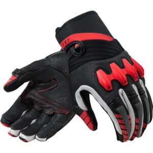 REV'IT! Energy Handschuh schwarz/neonrot L Herren