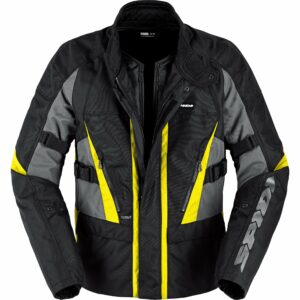 SPIDI Street Evo H2Out Textiljacke schwarz/gelb XL Herren