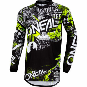 O'Neal Element Attack Jersey schwarz/neongelb L