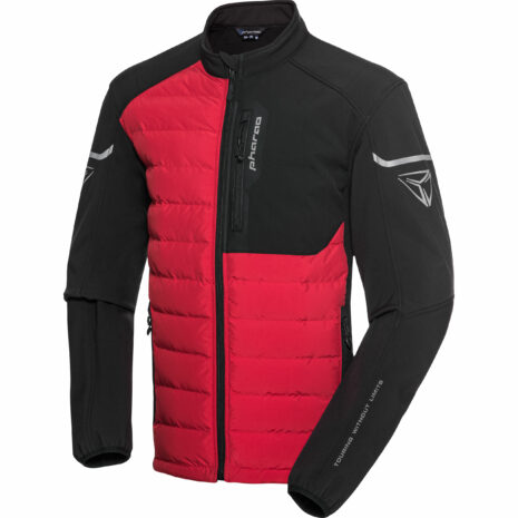 Pharao Treton + Steppjacke schwarz/rot XL Herren