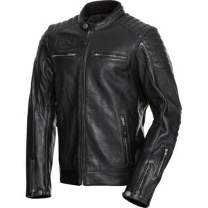 John Doe Storm Lederjacke schwarz 3XL Herren