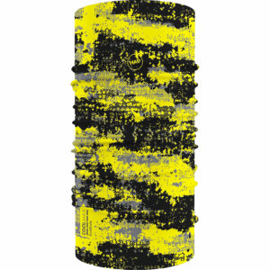 HAD Multifunktionstuch Coolmax EcoMade Sparks Fluo gelb/schwarz