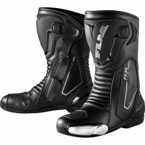 FLM Brooklands Motorradstiefel lang schwarz 47 Herren