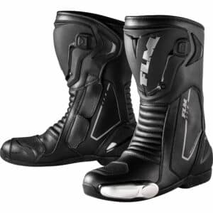 FLM Brooklands Motorradstiefel lang schwarz 41 Herren