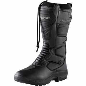 Pharao Innvik WP Motorradstiefel lang schwarz 42 Herren