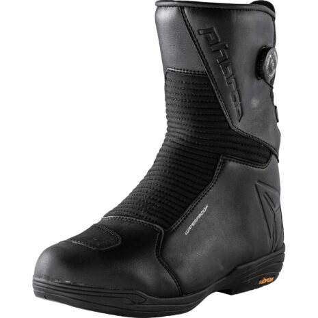 Pharao Delta WP Motorradschnürstiefel lang schwarz 45 Herren