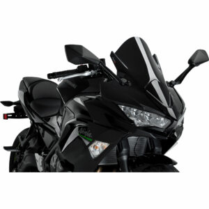 Puig Z-Racer Scheibe schwarz für Kawasaki Ninja 650 2020-