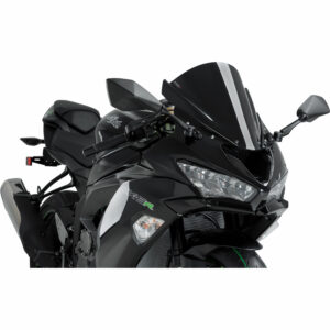 Puig Z-Racer Scheibe schwarz für Kawasaki ZX-6 R 636 2019-2020