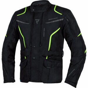 Rebelhorn Hiker III Textiljacke schwarz/neongelb 4XL Herren