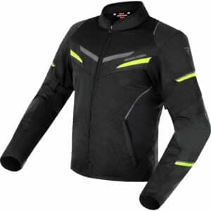 Rebelhorn Flux Textiljacke schwarz/neongelb XS Herren