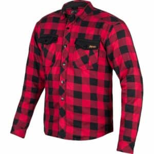 Broger Alaska Motoshirt rot/schwarz 3XL Herren