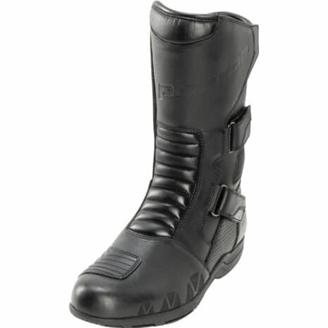 Pharao Lucania WP Motorradstiefel lang schwarz 42 Herren