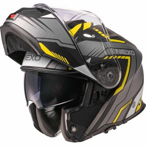 Nexo Klapphelm Comfort II gelb dekor #22 M