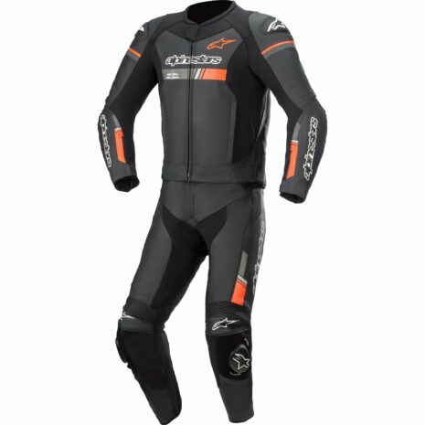 Alpinestars GP Force Chaser Lederkombi 2-tlg. schwarz/rot 54 Herren