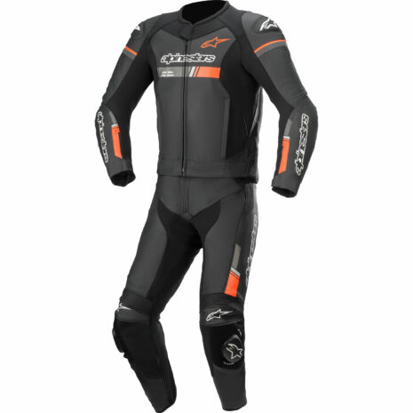 Alpinestars GP Force Chaser Lederkombi 2-tlg. schwarz/rot 56 Herren