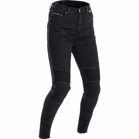 Richa Tokyo Damen Jeans washed schwarz 28 Damen