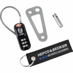 Hepco & Becker Diebstahlsicherung für Lock it Tankrucksäcke/Hecktaschen