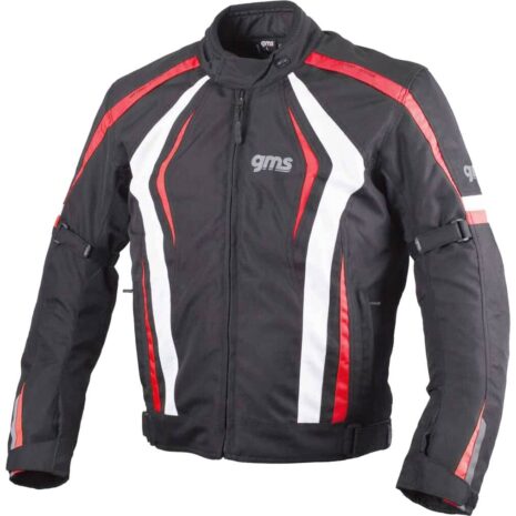 GMS Pace Sportblouson schwarz/rot/weiß XL Herren