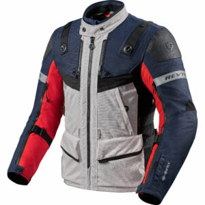 REV'IT! Defender 3 GTX Textiljacke rot/blau M Herren