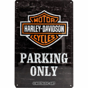 Nostalgic-Art Blechschild 20 x 30 cm Harley-Davidson Parking Only