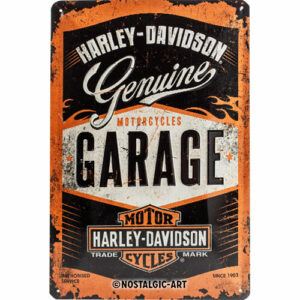 Nostalgic-Art Blechschild 20 x 30 cm Harley-Davidson Garage