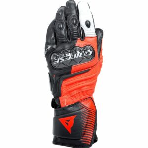 Dainese Carbon 4 Lederhandschuh lang neonrot XXL Herren