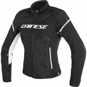 Dainese Air Frame D1 Damen Textiljacke schwarz/weiß 52 Damen