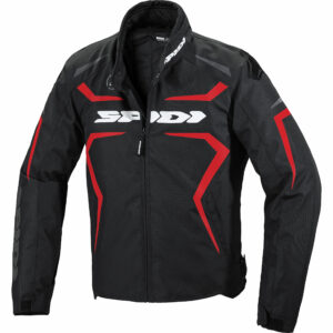 SPIDI Sportmaster H2Out Textiljacke schwarz/rot XL Herren