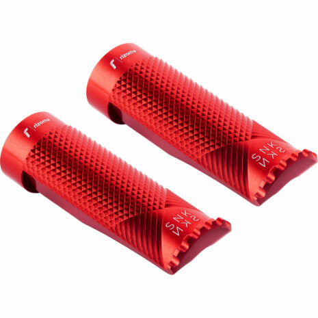 Rizoma Fußrastenpaar Ø18mm Snake ohne Adaptergelenke!! PE615R rot