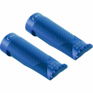 Rizoma Fußrastenpaar Ø18mm Snake ohne Adaptergelenke!! PE615U blau