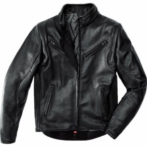 SPIDI Premium Lederjacke schwarz 56 Herren