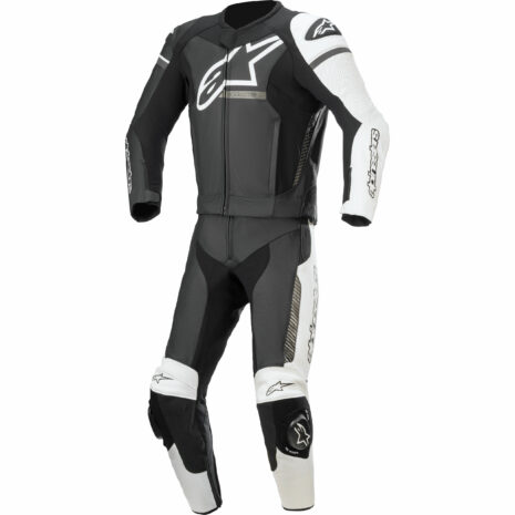 Alpinestars GP Force Phantom Lederkombi 2-tlg. schwarz/weiß/grau 52 Herren