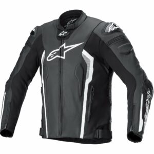 Alpinestars Missile V2 Lederkombijacke schwarz/weiß 54 Herren