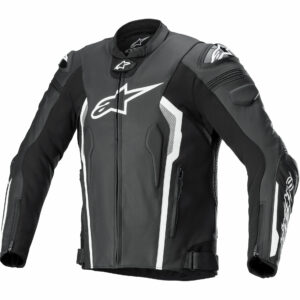 Alpinestars Missile V2 Lederkombijacke schwarz/weiß 56 Herren