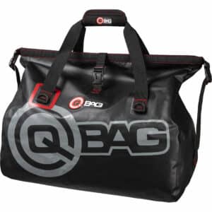 QBag Hecktasche/Gepäckrolle wasserdicht DuffelBag 50 schwarz/grau