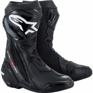 Alpinestars Supertech R Motorradstiefel lang schwarz 44 Herren