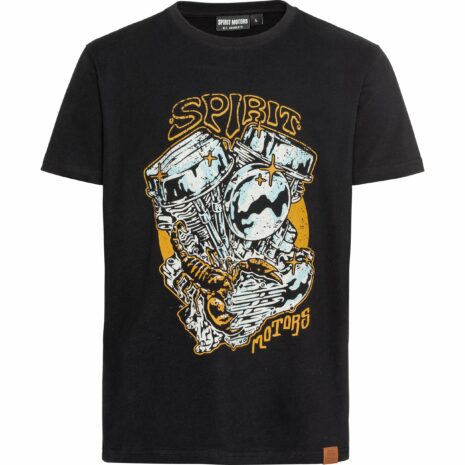 Spirit Motors Panhead Paul T-Shirt schwarz L Herren