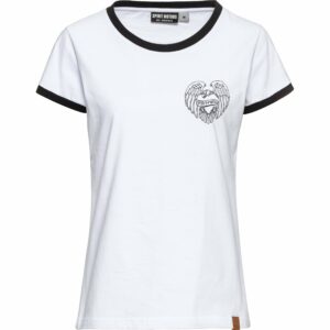 Spirit Motors Speeding Up Sarah Damen T-Shirt weiß L Damen