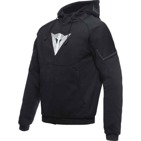 Dainese Daemon-X Safety Full Zip Hoodie schwarz/weiß 48 Herren