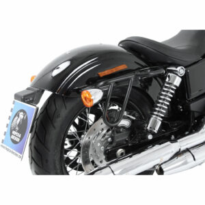 Hepco & Becker Packtaschenhalter Rugged schwarz für Harley-Davidson Dyna