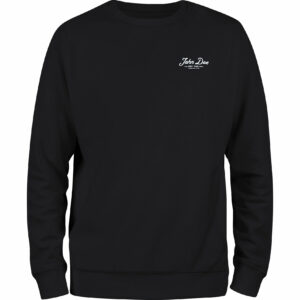 John Doe Sweater Lettering schwarz XL