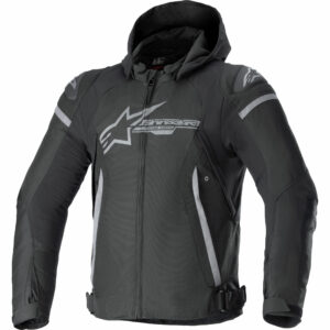 Alpinestars Zaca WP Textiljacke schwarz/dunkelgrau L Herren